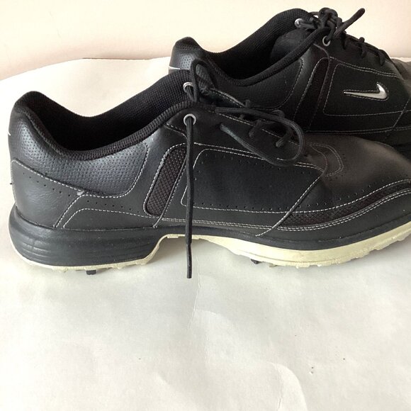 Nike Air Power Channel Men's Black Golf Golfing Shoes Size US 7.5 W Activewear - Picture 3 of 14